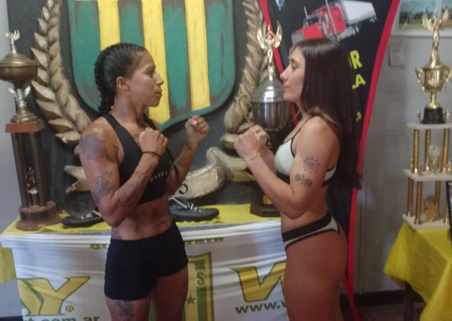 Julieta Boloque, vencedora por fallo un&aacute;nime ante la uruguaya Alejandra Demaris