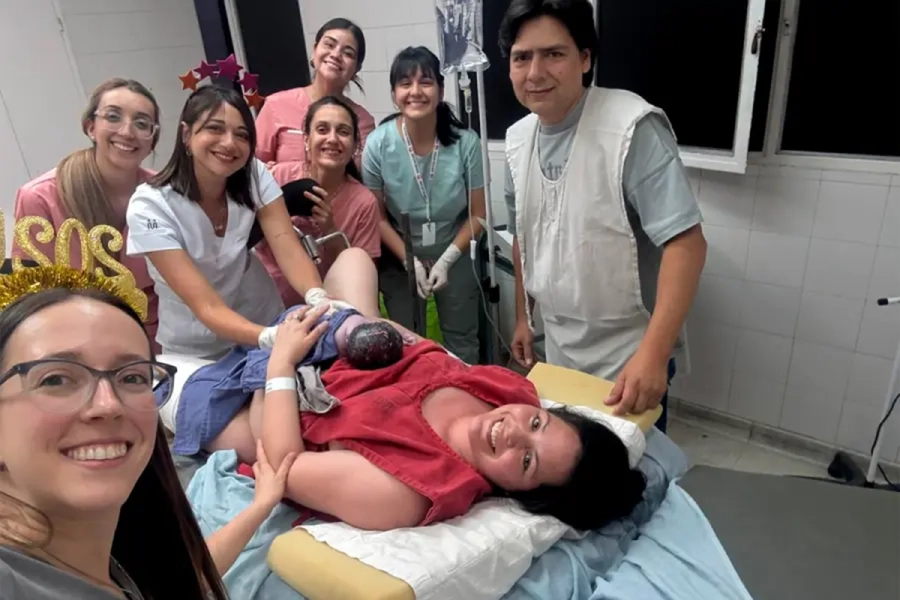 La primera beb&eacute; del 2026 en Tucum&aacute;n