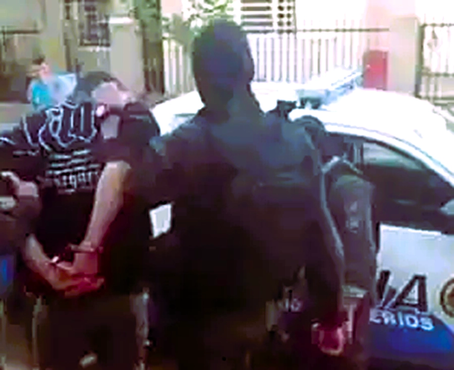 <i>La detenci&oacute;n se llev&oacute; a cabo en una vivienda de calle Gutemberg, entre Juan B. Justo y T. Margalot, donde resid&iacute;a el sospechoso</i>