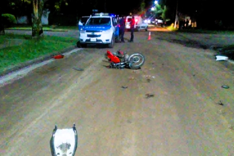 Siniestro vial: un joven sin habilitaci&oacute;n entre los protagonistas