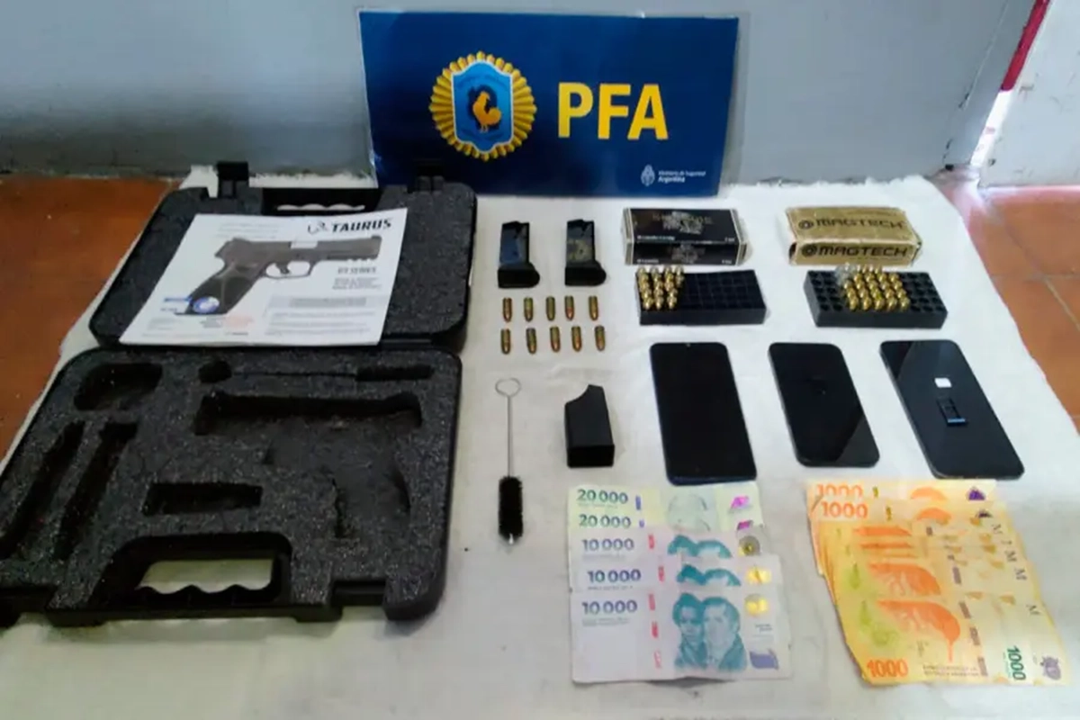 Allanamientos por triple crimen narco - Foto: PFA