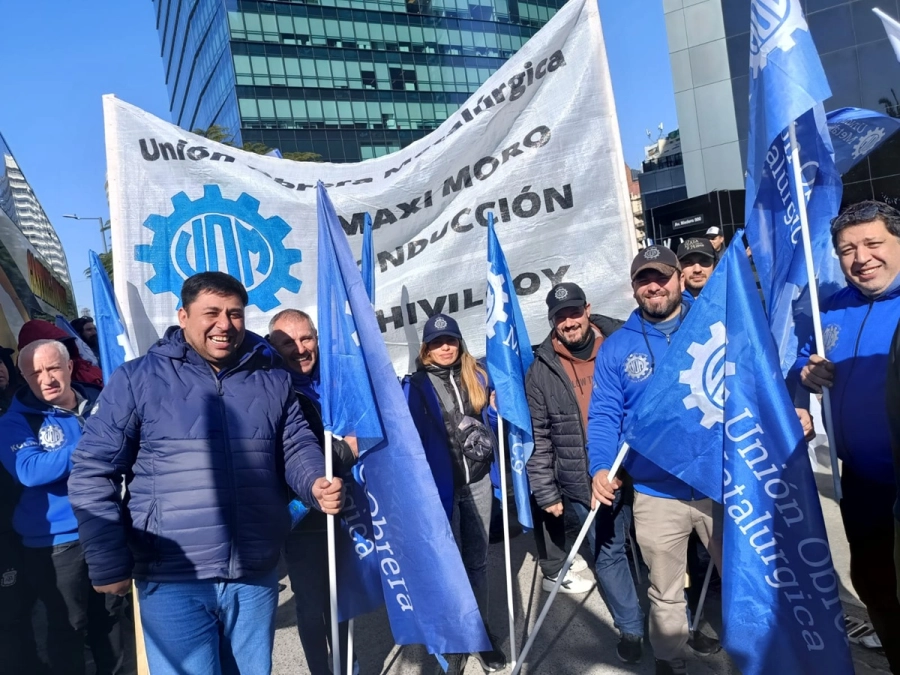 <i>La Uni&oacute;n Obrera Metal&uacute;rgica (UOM) anunci&oacute; un paro total de actividades en respuesta a despidos que afectan a trabajadores de empresas contratistas </i>