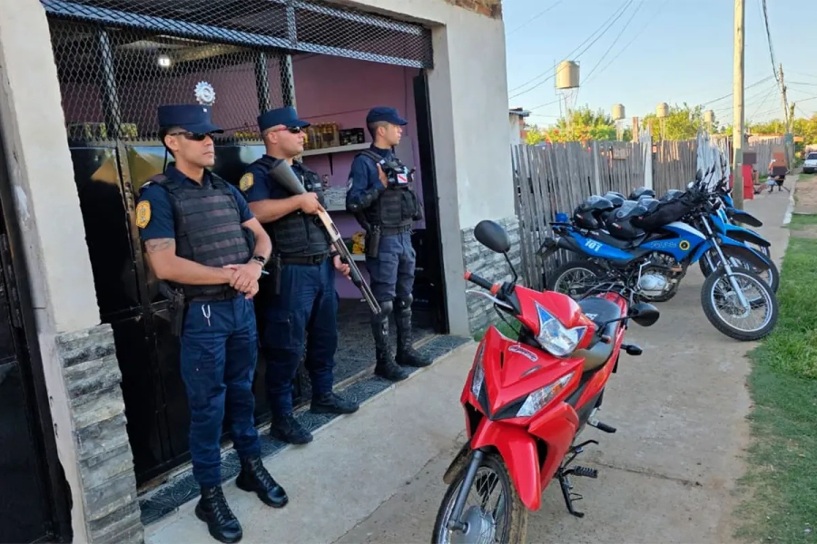 <i>Se despleg&oacute; un operativo que involucr&oacute; a distintas unidades de la Jefatura Departamental de Concordia</i>