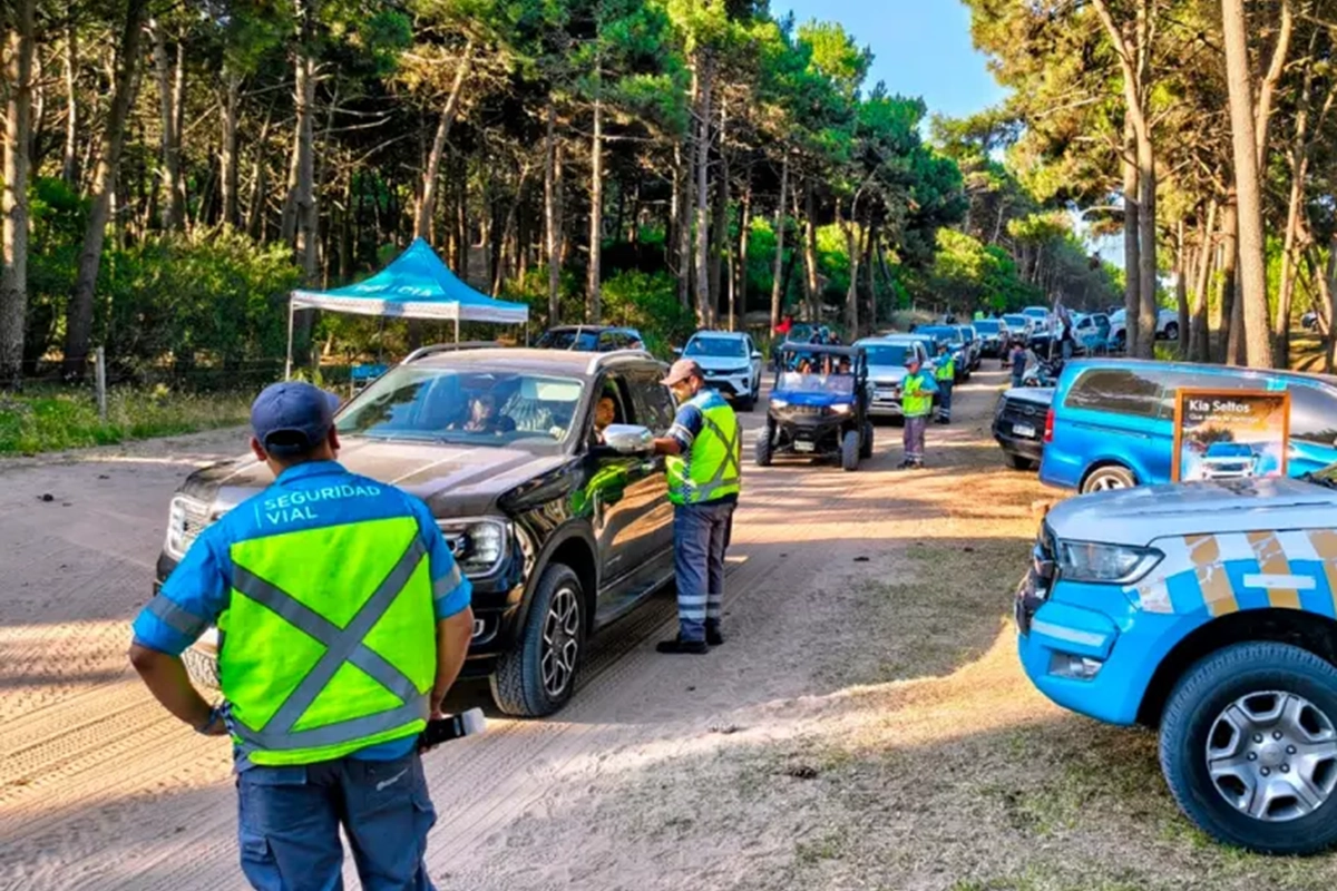 Labraron m&aacute;s de 200 infracciones en Pinamar