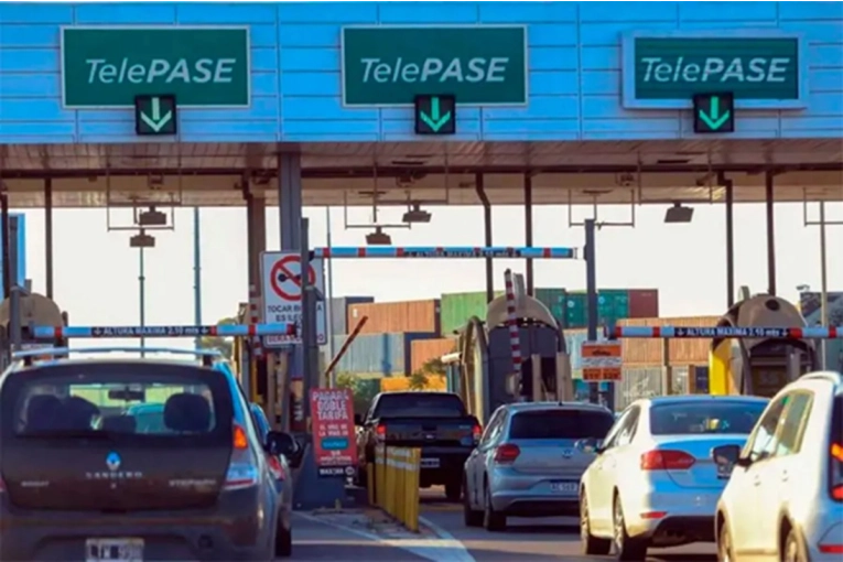 Peajes sin efectivo: el 100% del cobro es electr&oacute;nico y recomiendan usar TelePASE