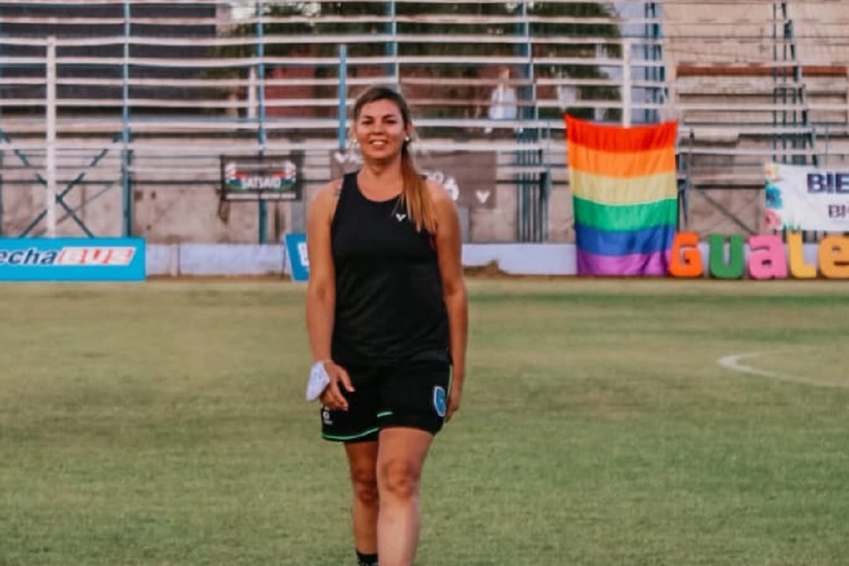 Brigitte Barrios en la selecci&oacute;n de Gualeguaych&uacute;