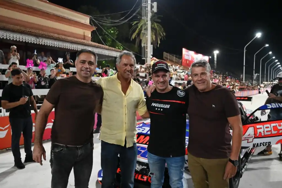 <i>Participaron de la jornada pilotos del Turismo Carretera: Mariano Werner, Nicol&aacute;s Bonelli y Nicol&aacute;s Trosset </i>