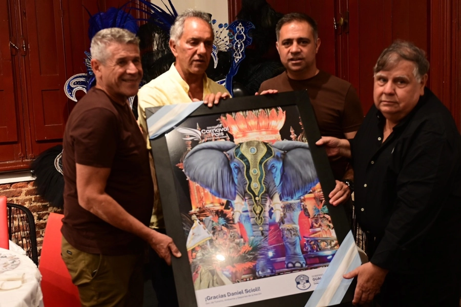 <i>Participaron de la muestra &ldquo;Carnavales de Europa a Am&eacute;rica Latina &ndash; M&aacute;scaras sin fronteras&rdquo; en el Museo del Carnaval</i>