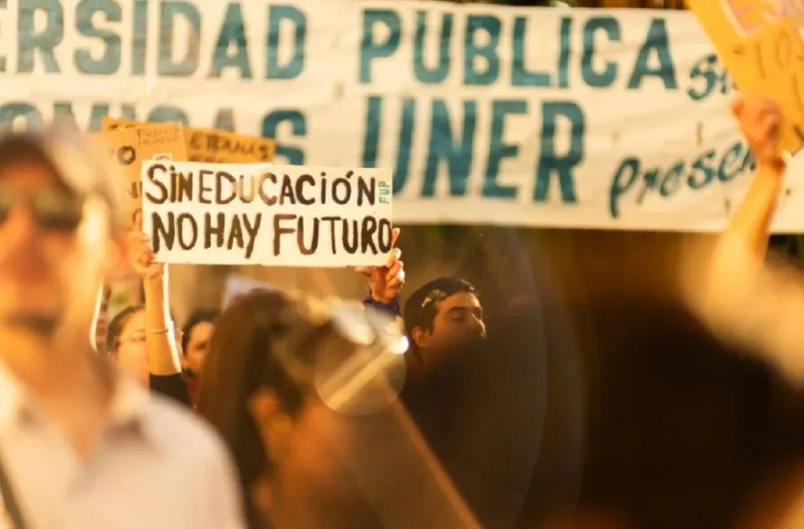 <i>Entre 2024 y 2025 se realizaron movilizaciones estudiantiles y gremiales en todo el pa&iacute;s</i>