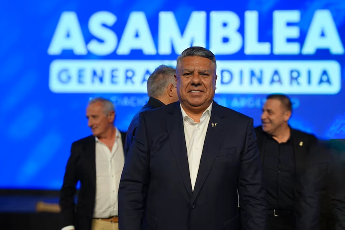 Claudio Tapia, presidente de AFA