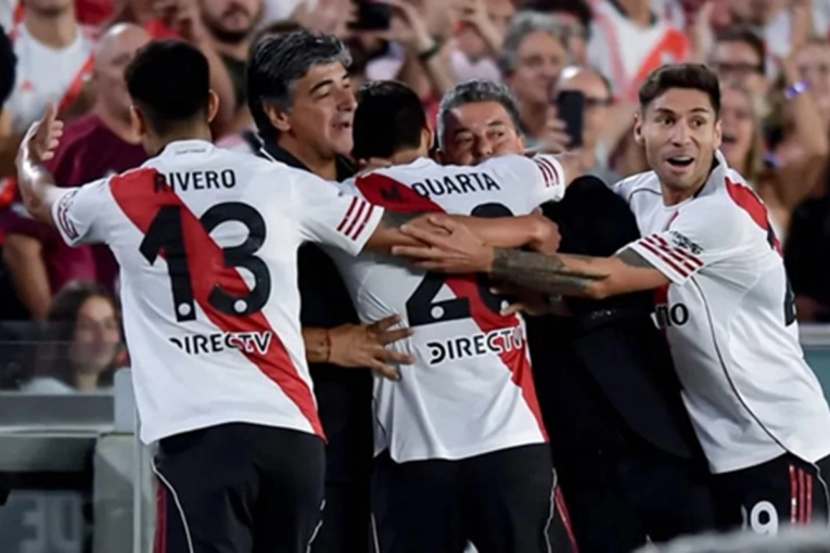 River Plate le gan&oacute; a Banfield en la despedida de Marcelo Gallardo