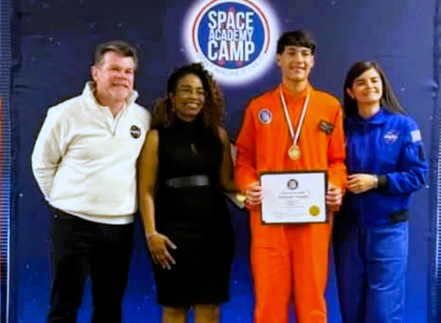 <i>El joven cursa cuarto a&ntilde;o de la modalidad T&eacute;cnico Mec&aacute;nico Electricista</i>