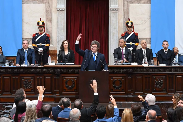 Milei abri&oacute; las sesiones ordinarias con fuertes cruces y una agenda de reformas