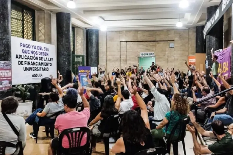 La UBA inicia un paro por tiempo indeterminado con diferentes acciones
