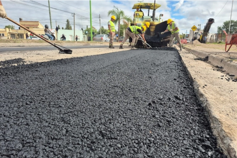 Boulevard Pedro Jurado: Intensifican los trabajos en toda la calzada este