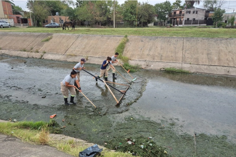 Recuperan el pleno funcionamiento del Canal Munilla tras un limpieza integral