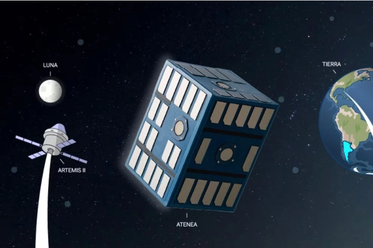 El microsat&eacute;lite Argentino Atenea comenz&oacute; a emitir se&ntilde;ales y transmitir datos