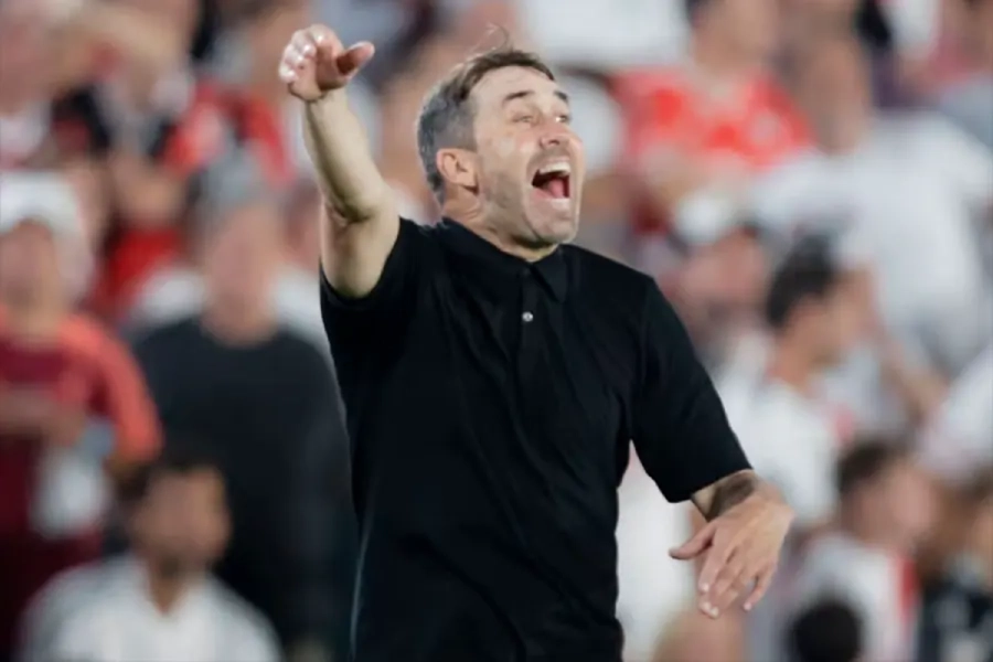 <i>Coudet es el DT del Millonario. (Foto: EFE)</i>