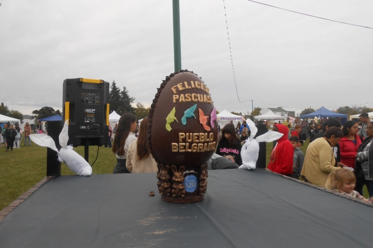 Pueblo Belgrano tendr&aacute; el Huevo de Pascua m&aacute;s grande de Entre R&iacute;os
