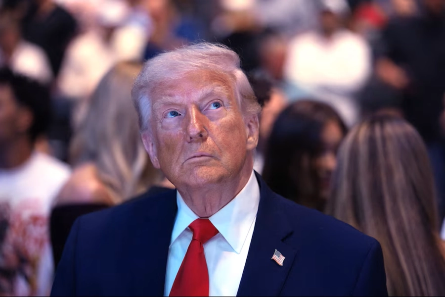 <i>Donald Trump, presidente de los Estados Unidos</i>