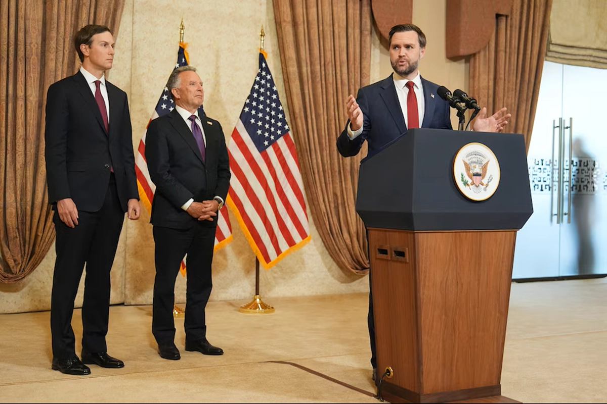 El vicepresidente de Estados Unidos JD Vance