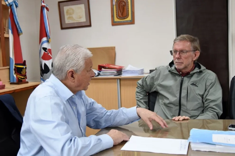Lauritto y Bahillo analizaron el escenario de los municipios ante la ca&iacute;da de la coparticipaci&oacute;n