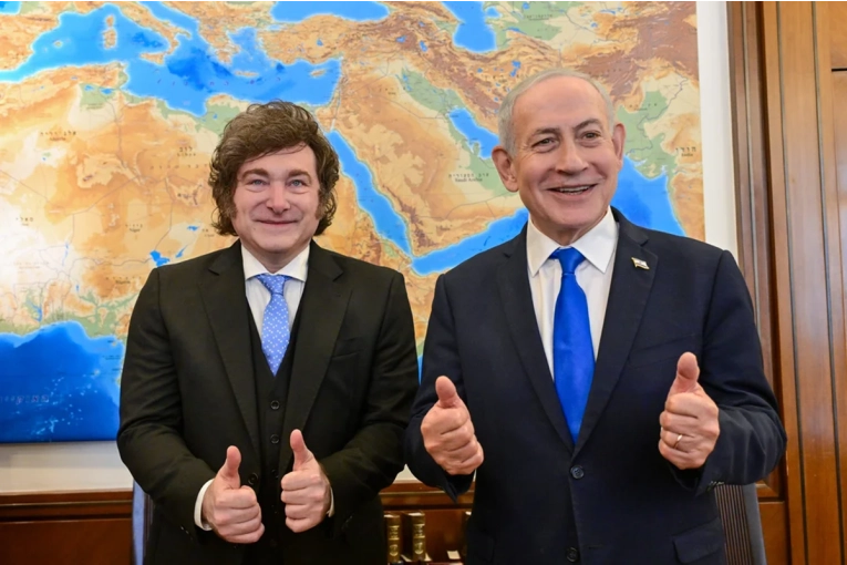 Netanyahu recibi&oacute; a Milei en Jerusal&eacute;n y lo llam&oacute; &ldquo;un gran amigo de Israel&rdquo;