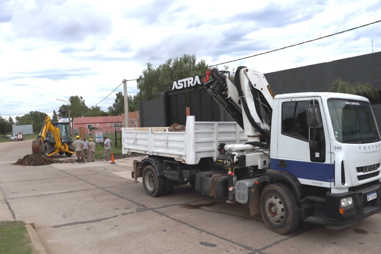 Por las obras de conexi&oacute;n cloacal y de agua potable est&aacute; en marcha la habilitaci&oacute;n del complejo Astra