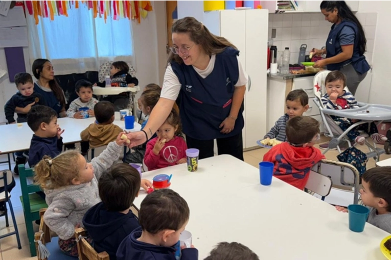 M&aacute;s de 260 ni&ntilde;os y ni&ntilde;as de la ciudad asisten a diario a los Espacios de Primera Infancia