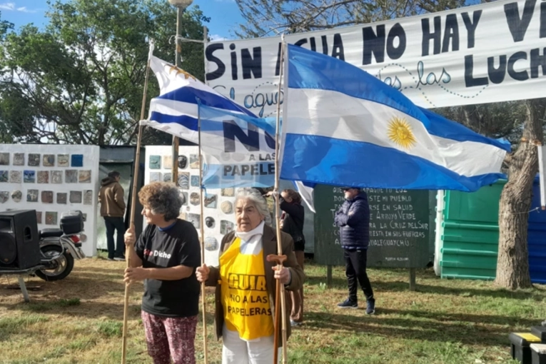 Gualeguaych&uacute; volvi&oacute; a marchar en defensa del r&iacute;o Uruguay