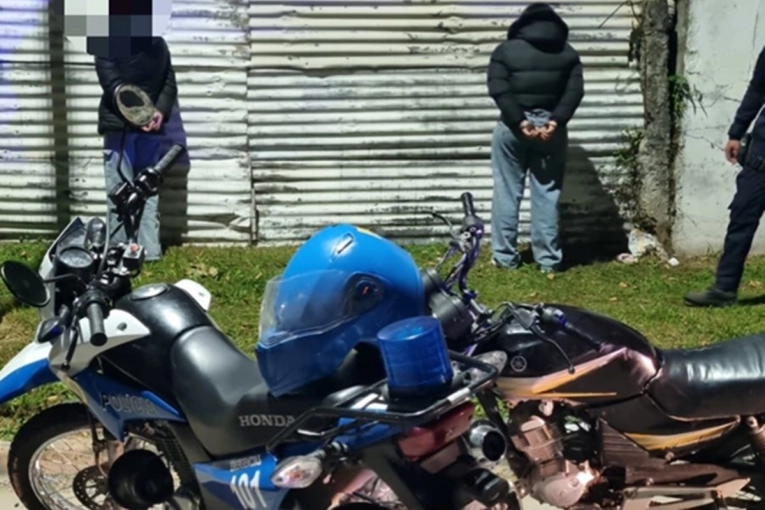 Recuperan una moto robada y aprehenden a una joven por encubrimiento