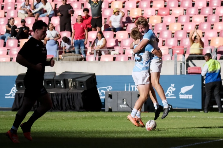Los Pumitas hicieron historia y vencieron a Nueva Zelanda en el Rugby Championship M20