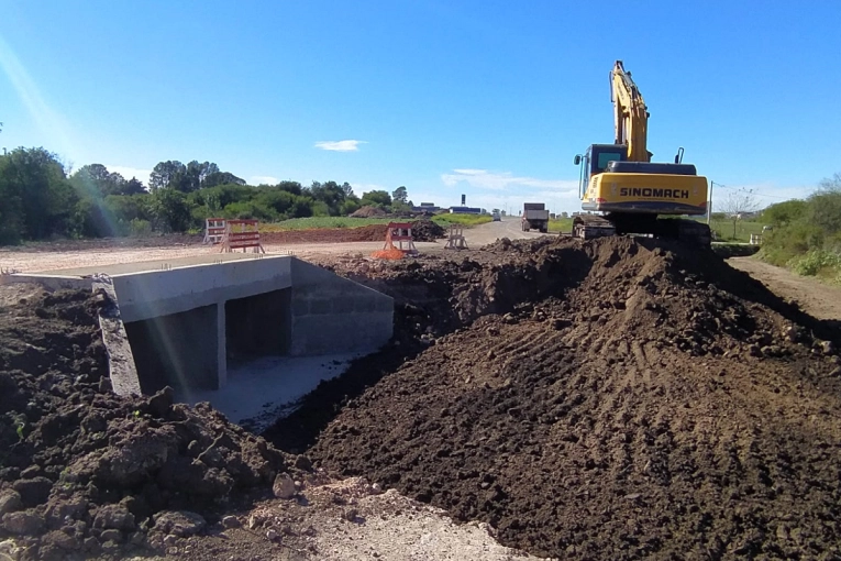 Obras de drenaje en zona norte: la etapa final ya est&aacute; en marcha