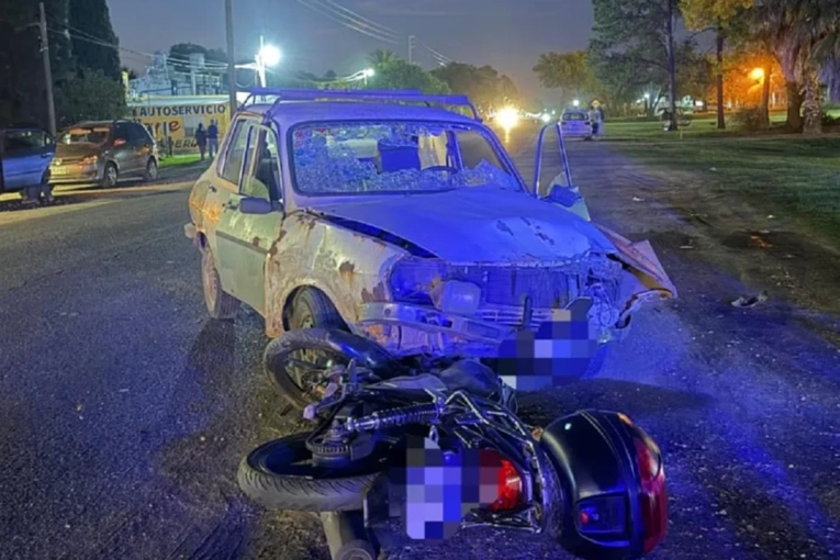 Muri&oacute; el motociclista que hab&iacute;a sufrido graves heridas en un choque en Pueblo Belgrano